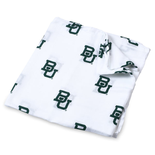 Three Little Anchors Baylor University Swaddle Blanket