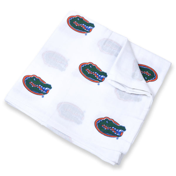 Three Little Anchors University of Florida Swaddle Blanket