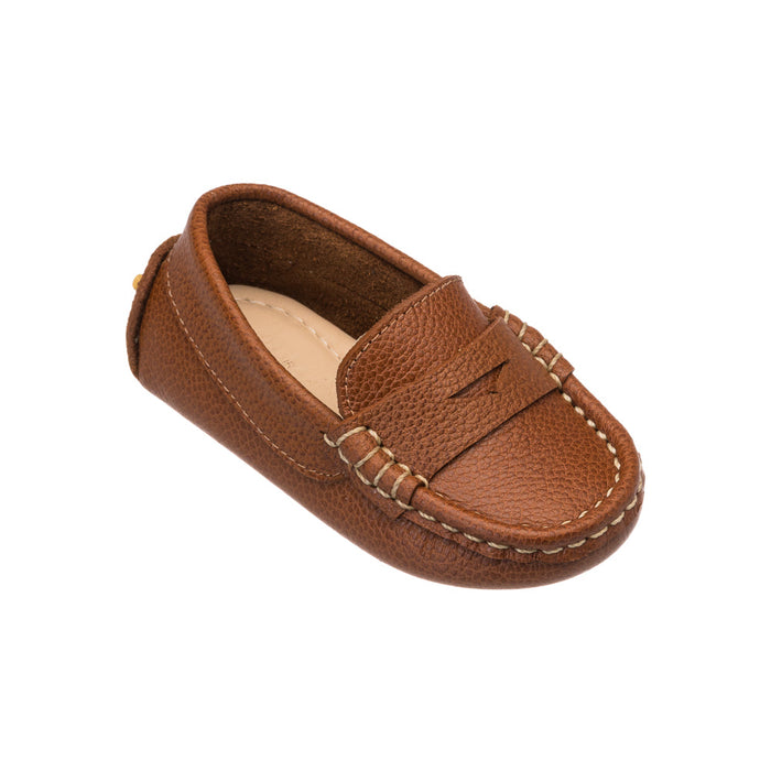 Elephantito Lakke Driver Loafer for Toddlers Tan