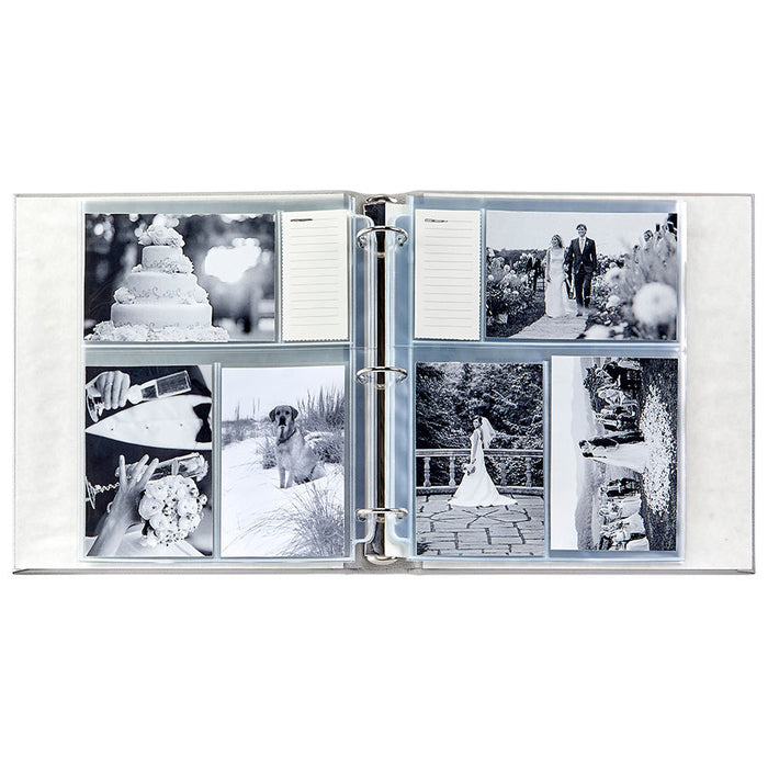 Graphic Image Large Ring Clear Pocket Album