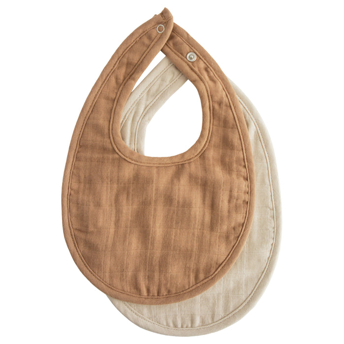 Mushie Muslin Bib 2-Pack