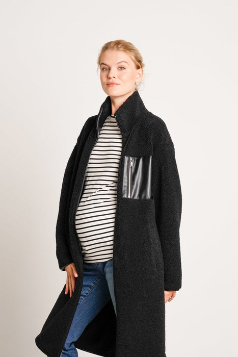 NOM Maternity Teddi Coat