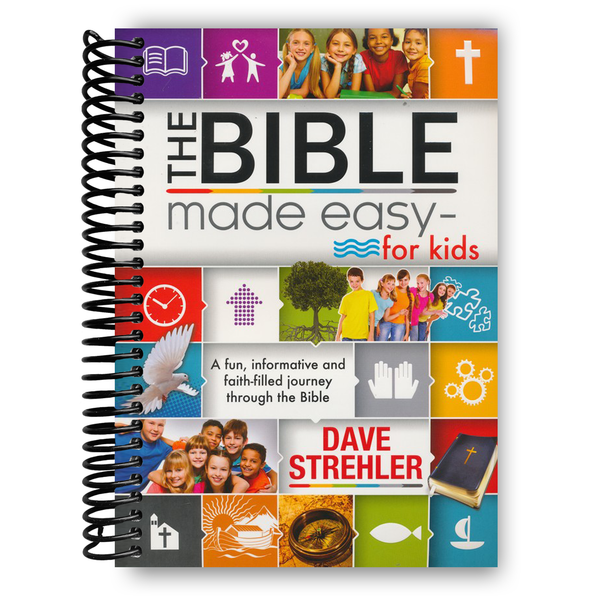 Lay it Flat The Bible Made Easy - for Kids (Spiral Bound)