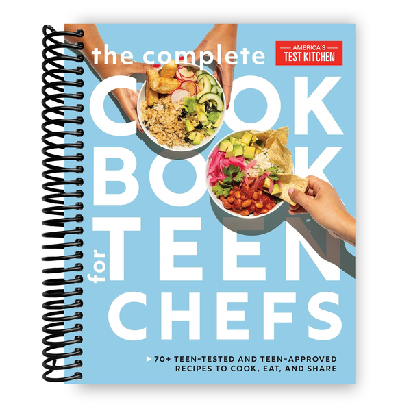 Lay it Flat The Complete Cookbook for Teen Chefs: 70+ Teen-Tested and Teen-Approved Recipes to Cook, Eat and Share (Spiral Bound)