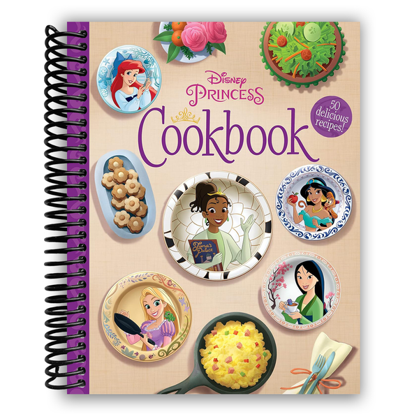 Lay it Flat Disney Princess Cookbook (Spiral Bound)