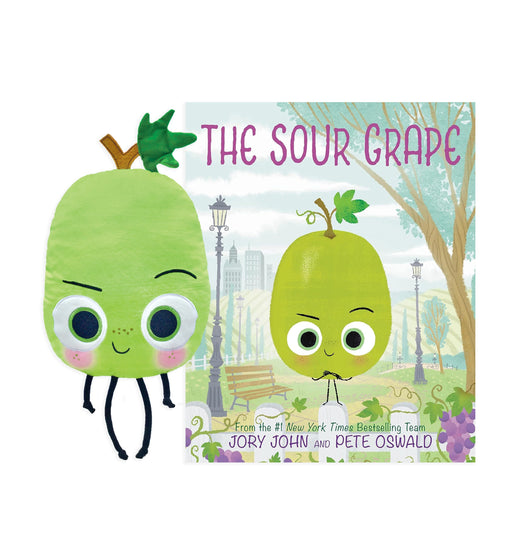 MerryMakers The Sour Grape Plush Doll & Book
