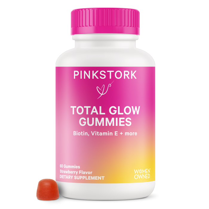 Pink Stork Total Glow Gummies