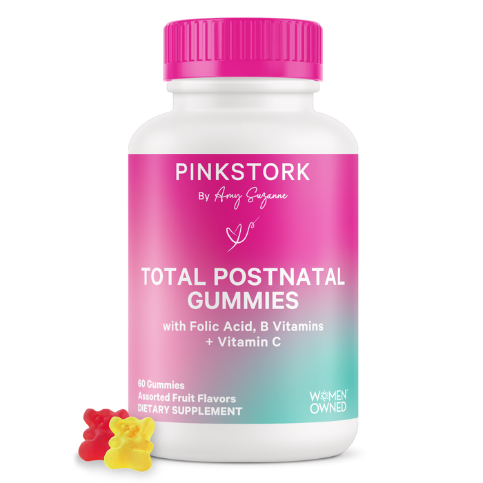 Pink Stork Total Postnatal Gummies