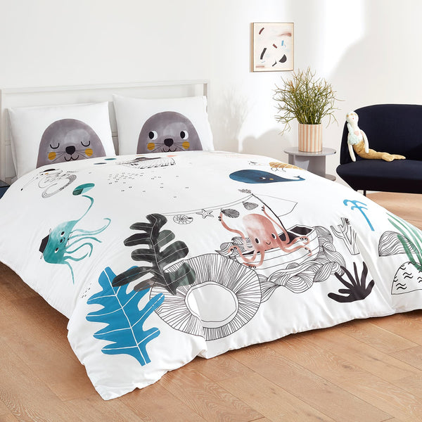 Rookie Humans Underwater Love Duvet & Pillowcase Set