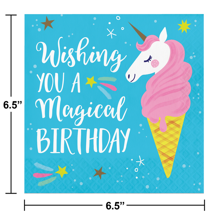 Party Decorations Unicorn Galaxy Birthday Party Kit for 8 (46 Total Items)