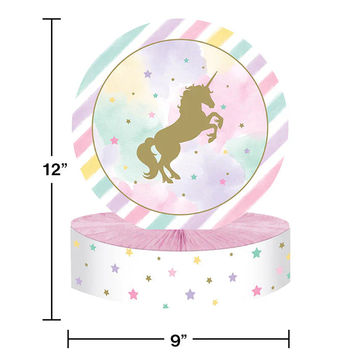 Party Decorations Sparkle Unicorn Birthday Party Kit for 8 (48 Total Items)