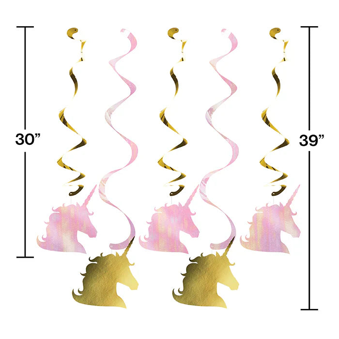 Party Decorations Sparkle Unicorn Birthday Party Kit for 8 (48 Total Items)