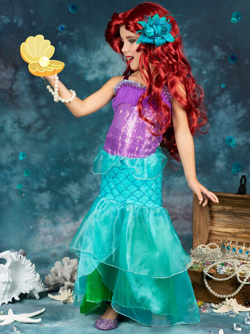 Mia Belle Girls Magical Mermaid Princess Costume Dress