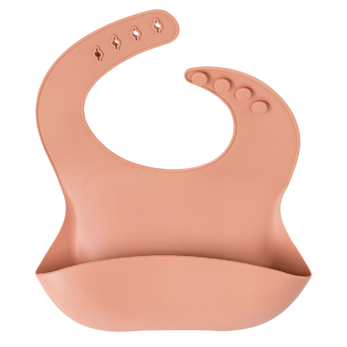 Babeehive Goods Blush Silicone Baby Bib