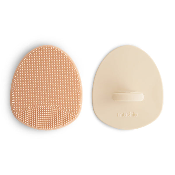 Mushie Cradle Cap Brush 2-Pack