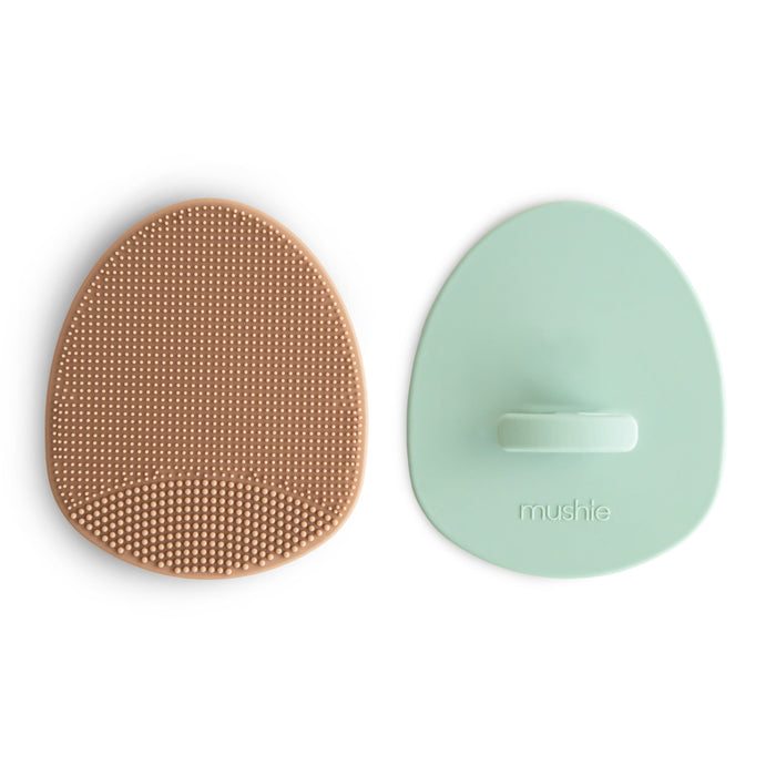 Mushie Cradle Cap Brush 2-Pack