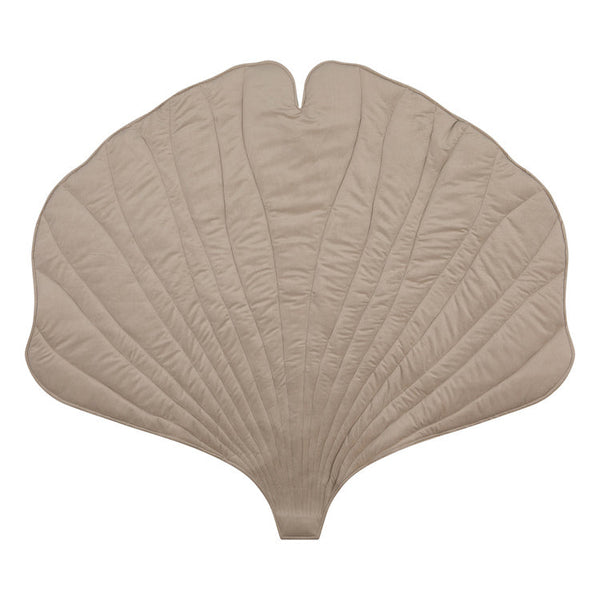 Moi Mili Velvet “Cream” Ginkgo Leaf Mat