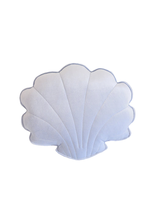 Moi Mili Velvet “Blue Pearl” Shell Pillow