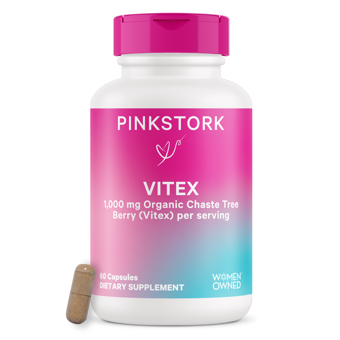Pink Stork Vitex - Chaste Tree Berry Capsules