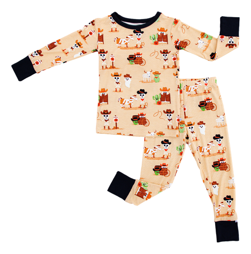 Birdie Bean willie 2-piece glow-in-the-dark pajamas: LONG