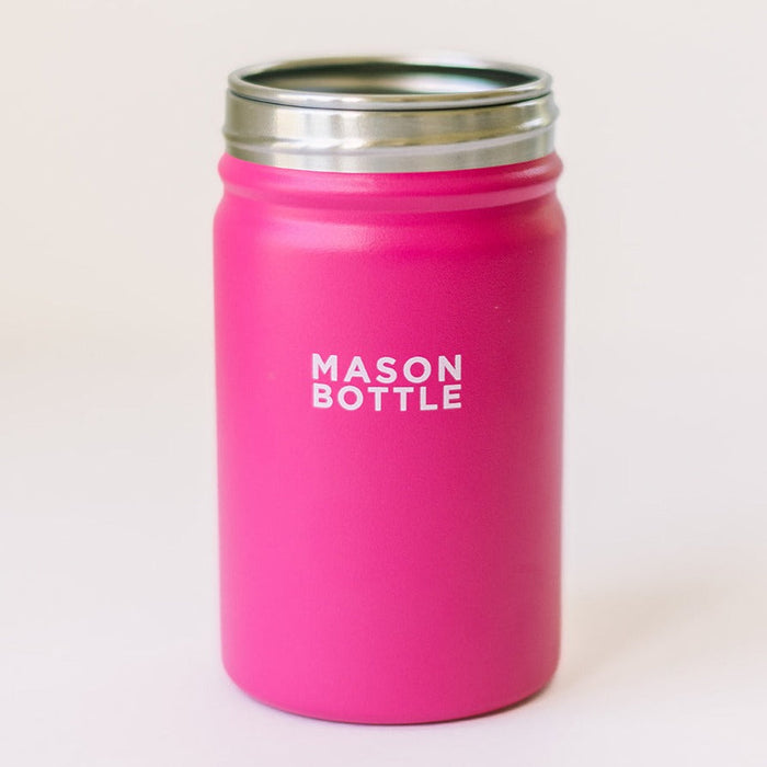 Mason Bottle Stainless Steel Mason Jar, 16oz