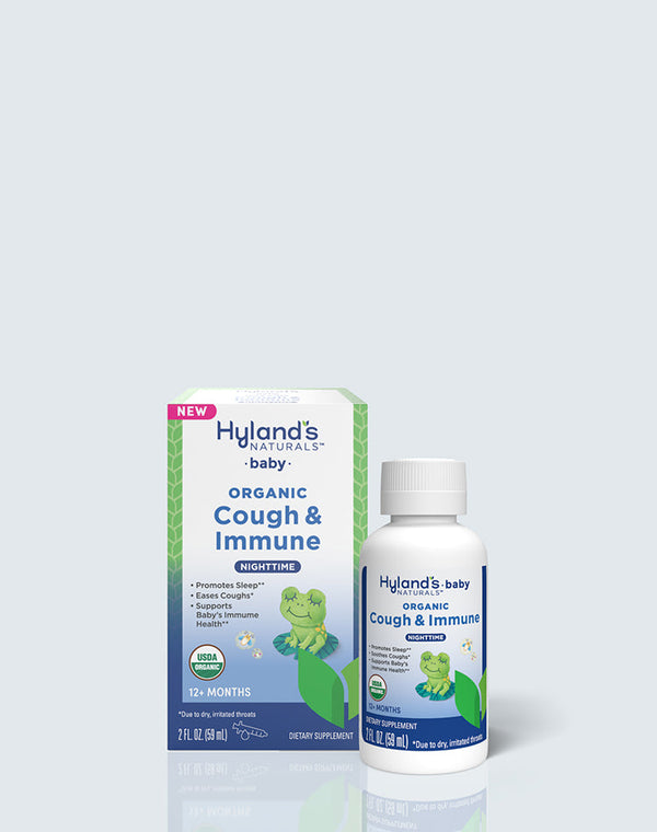 Hyland's Naturals Baby Organic Cough & Immune Nighttime 2fz