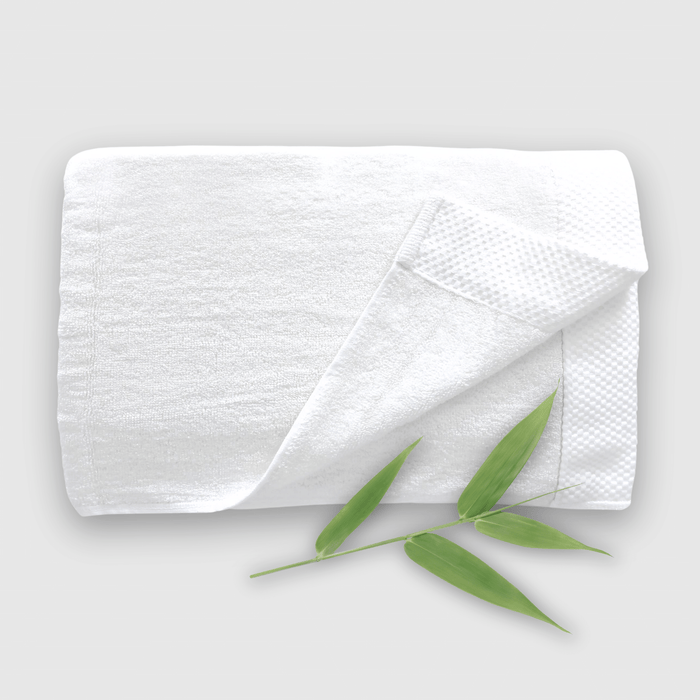 BedVoyage Bamboo Bath Towel from BedVoyage Luxury Viscose- White