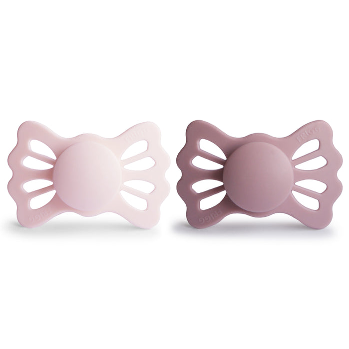 Mushie FRIGG Lucky Symmetrical Silicone Pacifier 2-Pack (6-18 Months)