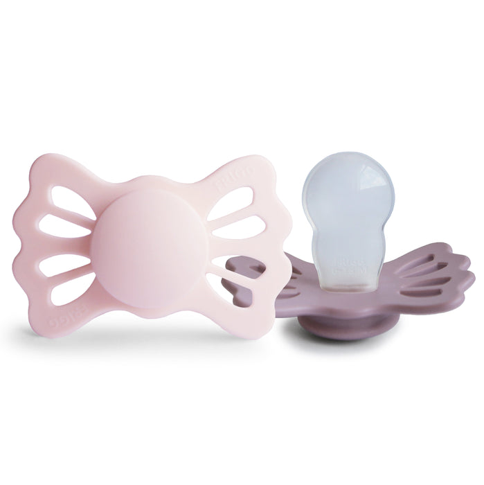 Mushie FRIGG Lucky Symmetrical Silicone Pacifier 2-Pack (6-18 Months)