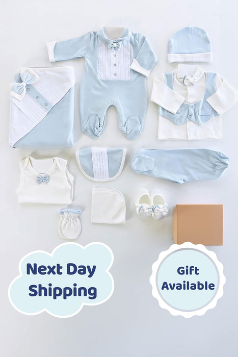 THA Dressing William Newborn Coming Home Set (10 pcs)