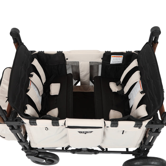 Keenz XC+ - Luxury Comfort Stroller Wagon 4 Passenger