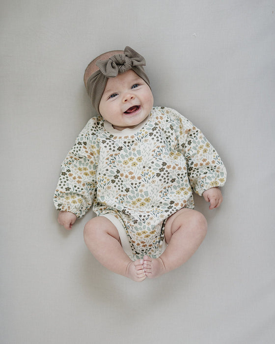 Mebie Baby Bloom French Terry Bodysuit