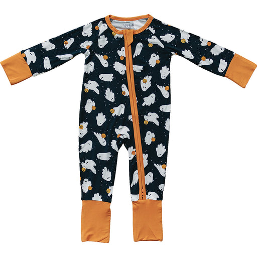 Mebie Baby Ghosts Bamboo Zipper