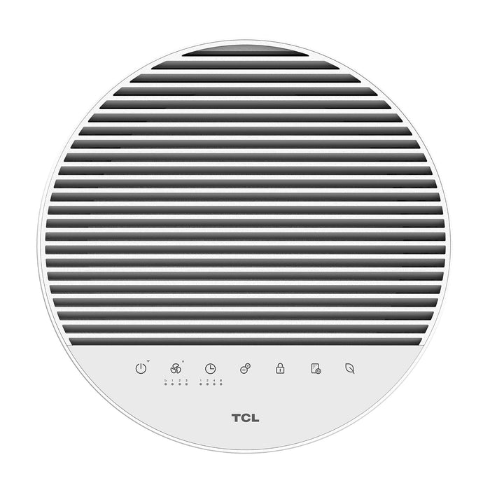 TCL A215W Breeva A2 Home HEPA H13 Filter Clean Compact Air Purifier 360, White