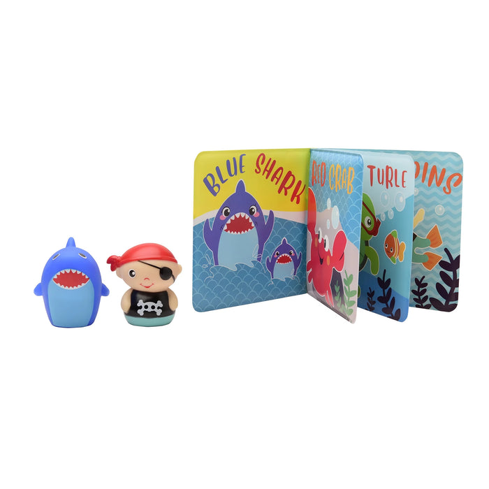Baby Starters Magic Years 3 Piece Shark/Pirate Bath Toy Set