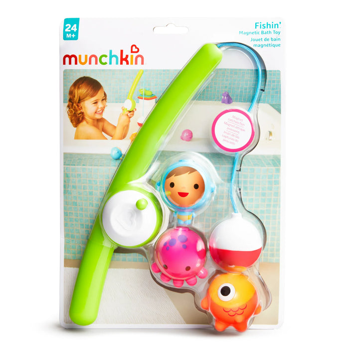 Munchkin ® Fishin'™ Magnetic Baby and Toddler Bath Toy 4 pc Set