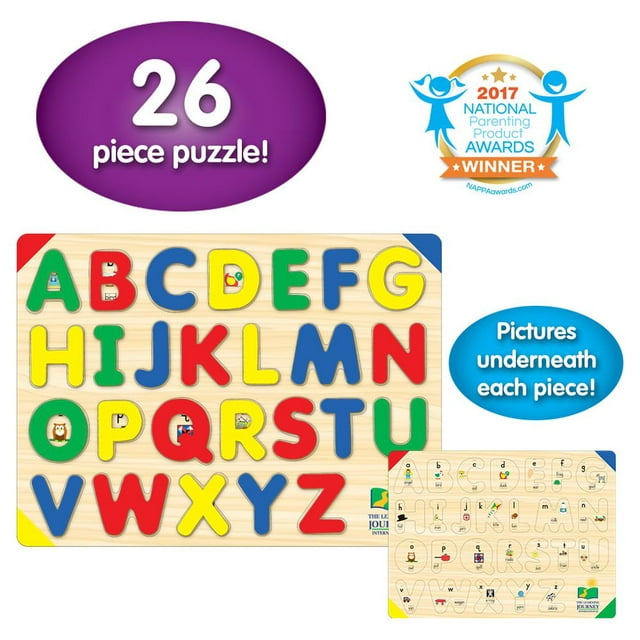 The Learning Journey Puzzles - Lift & Learn ABC Puzzle