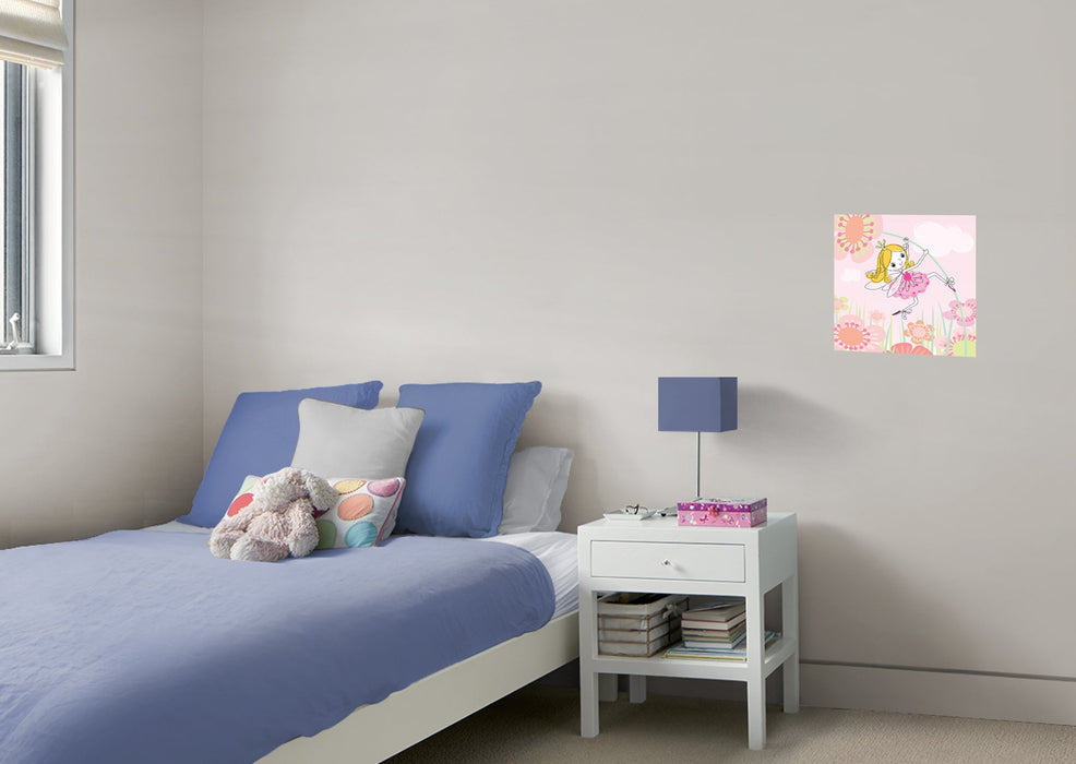 Fathead Nursery: Flowers Mural - Removable Wall Adhesive Decal