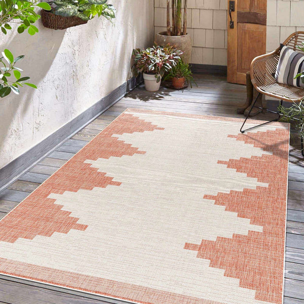 Hauteloom Djugun Peach Fuzz Indoor & Outdoor Rug - Clearance