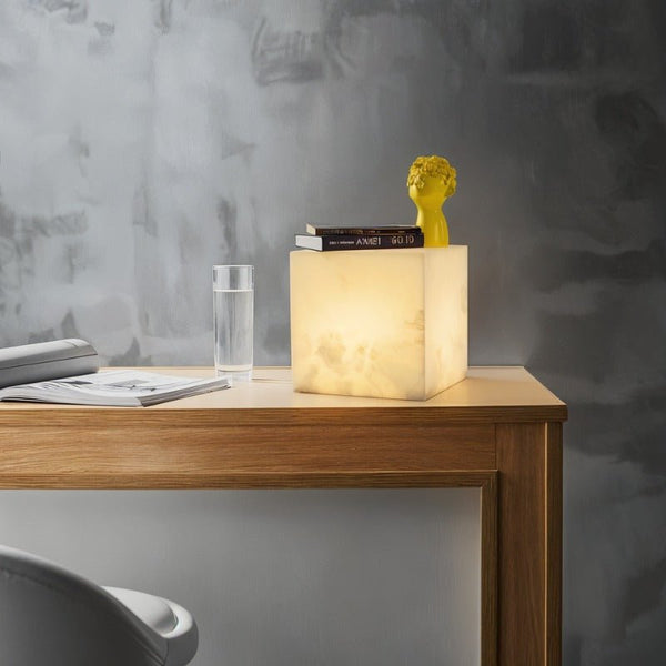 Residence Supply Abak Alabaster Table Lamp