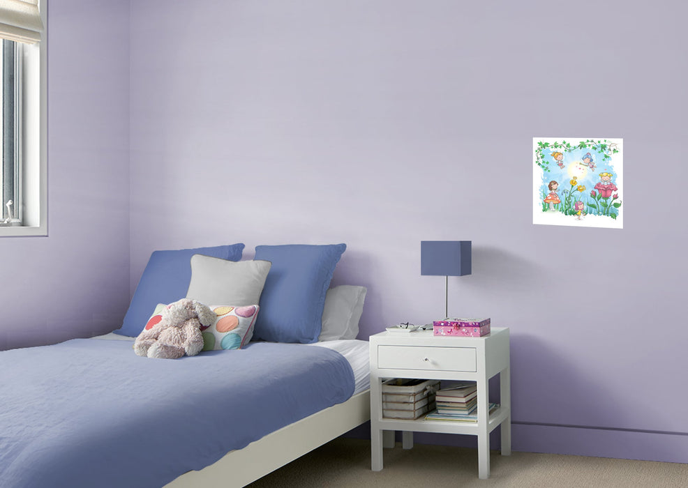 Fathead Nursery: Hearts Mural - Removable Wall Adhesive Decal