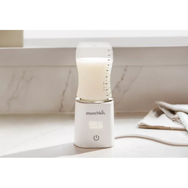 Munchkin 98° Digital Bottle Warmer (Plug-in) with Four Adapters