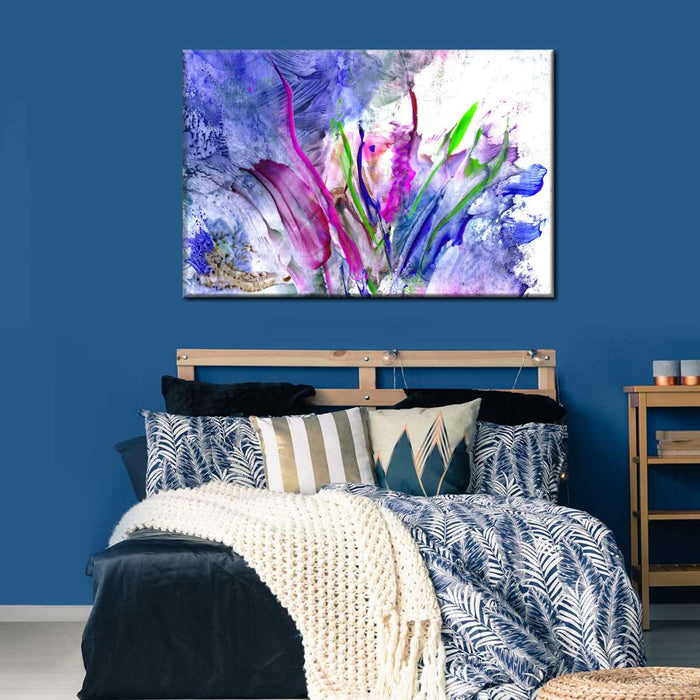 ElephantStock Abstract Flower Wall Art