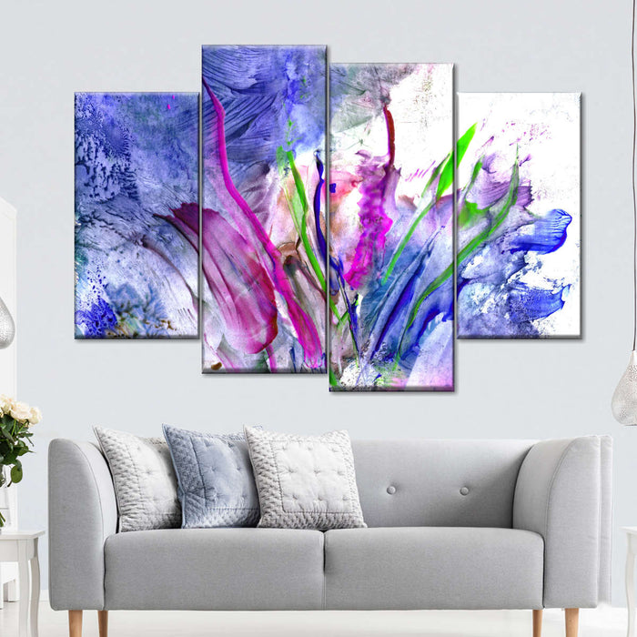 ElephantStock Abstract Flower Wall Art