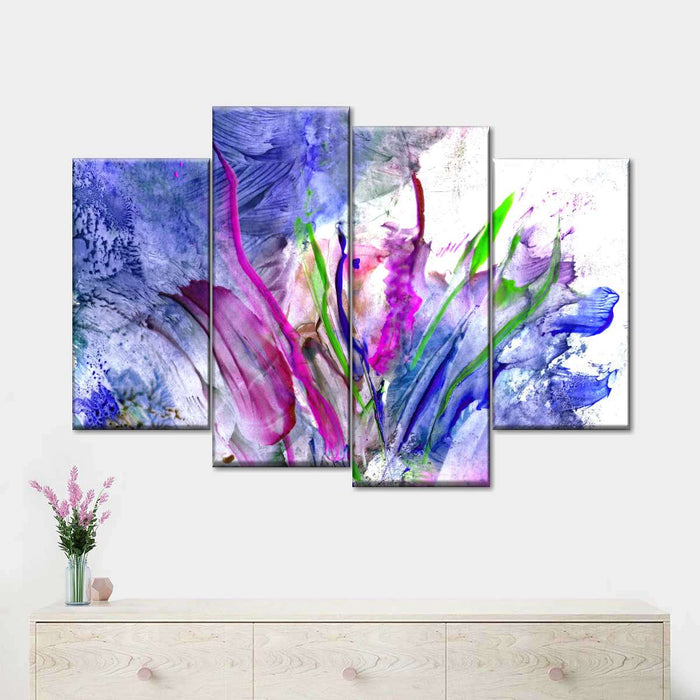 ElephantStock Abstract Flower Wall Art