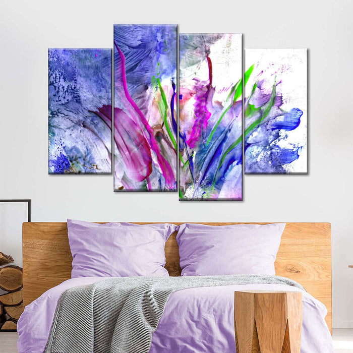 ElephantStock Abstract Flower Wall Art