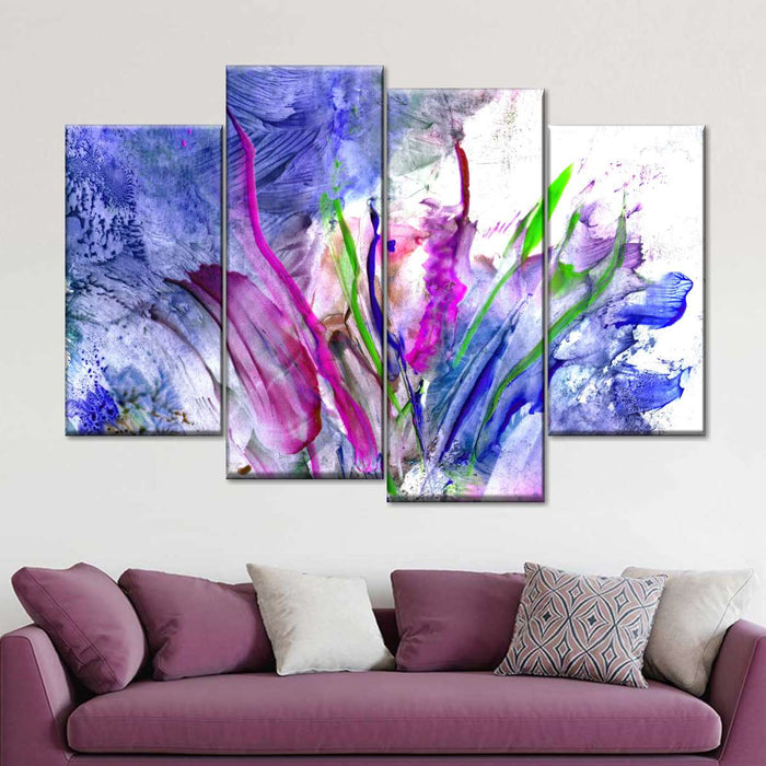 ElephantStock Abstract Flower Wall Art