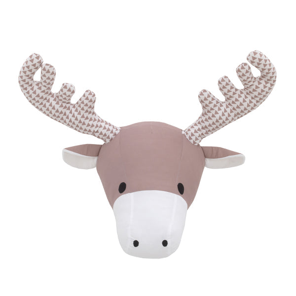 NoJo Moose Plush Head Wall Décor