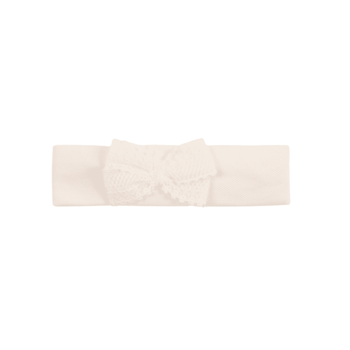 Bebe Sweeny ANAIS | Girls Ivory Cotton Headband