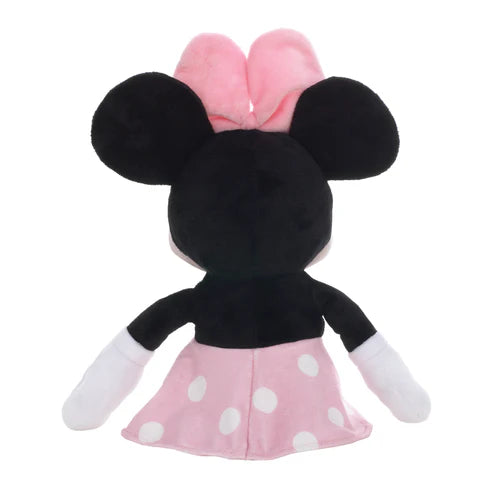 Disney Minnie Mouse Black, White, and Pink Plush